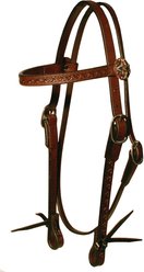 Circle Y Daisetta Browband Horse Headstall, Walnut, 3/4-in