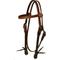 Show in main carousel: Circle Y Daisetta Browband Horse Headstall, Walnut, 3/4-in slide 1 of 1