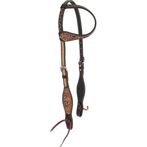 Circle Y Blooming Wild One Ear Horse Headstall, Vintage