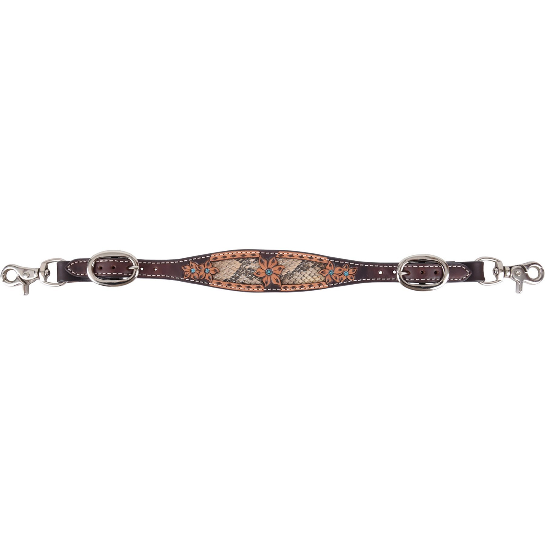 Circle Y Python Pass Wither Strap, Vintage, 18 to 22-in