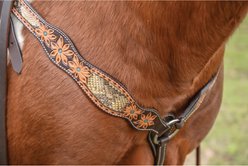 Circle Y Python Pass Horse Breast Collar, Vintage, 27 to 29-in slide 2 of 3