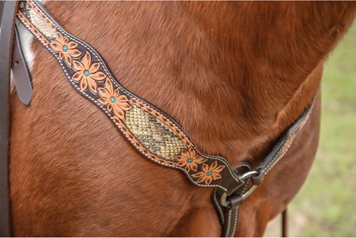 Show full view: Circle Y Python Pass Horse Breast Collar, Vintage, 27 to 29-in slide 3 of 3
