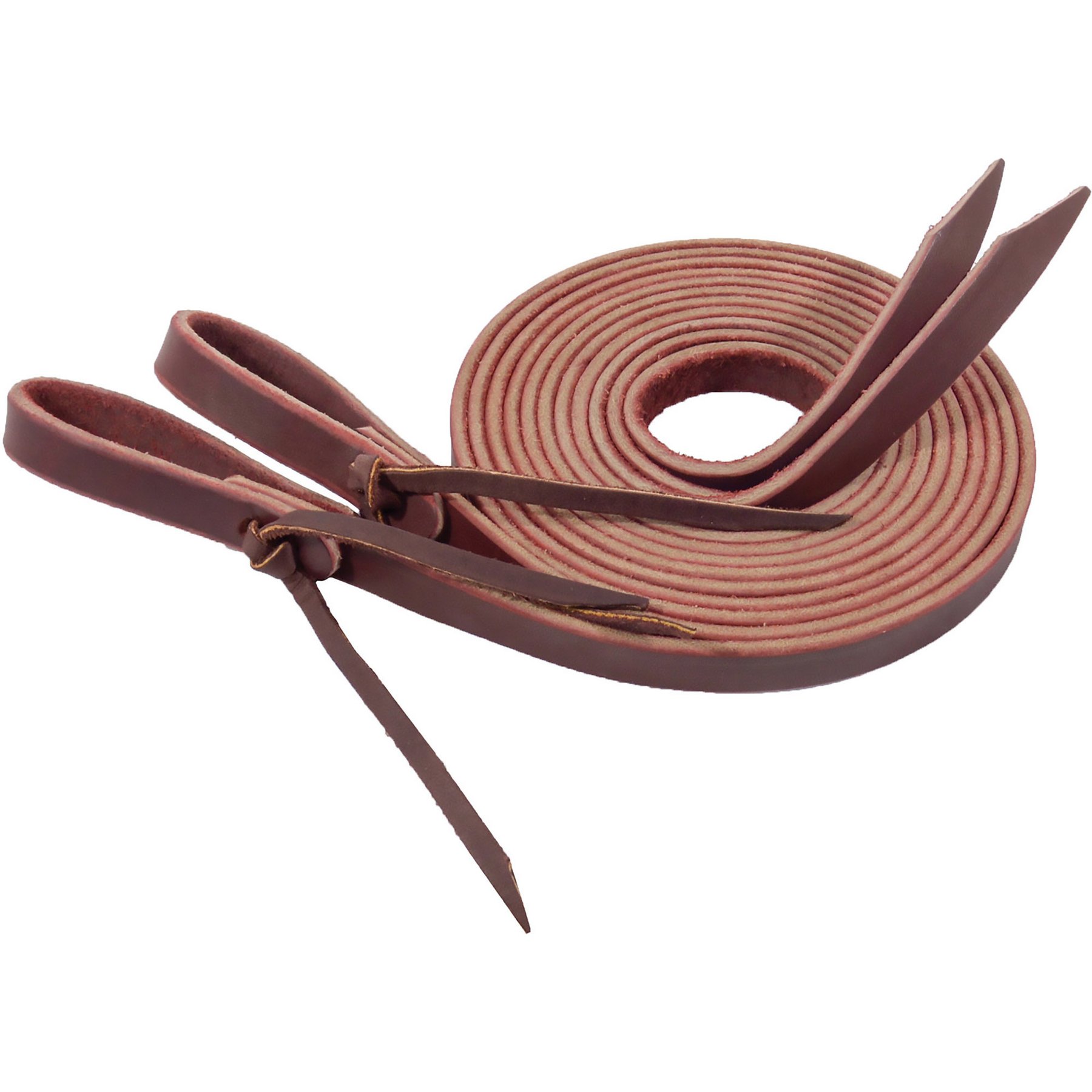 Circle Y Tie End Split Horse Reins, 5/8-in, Latigo, 5/8 inch