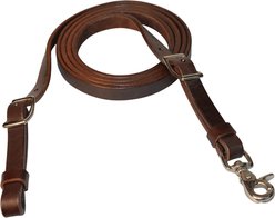 Circle Y Contest Horse Reins, 5/8-in, Walnut, 5/8 inch
