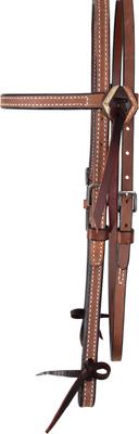 Show full view: Circle Y Oakwood Browband Horse Headstall, Heavy Oil, 33 to 41-in slide 3 of 4