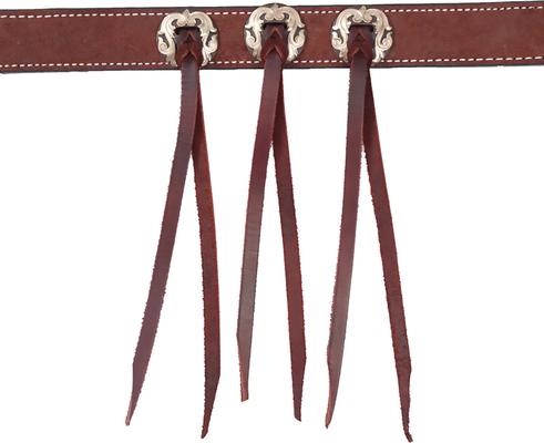 Show full view: Circle Y Burnett Horse Breast Collar, Chestnut, 24 to 26-in slide 2 of 3