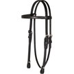 Circle Y Classic Smooth Browband Horse Headstall, 5/8-in