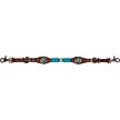 Show in main carousel: Circle Y Turquoise Roundup Horse Wither Strap, Regular Oil slide 1 of 1