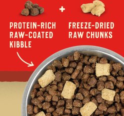Stella & Chewy's Wild Red Raw Blend Kibble Wholesome Grains Red Meat Recipe Dry Dog Food, 21-lb bag slide 2 of 8