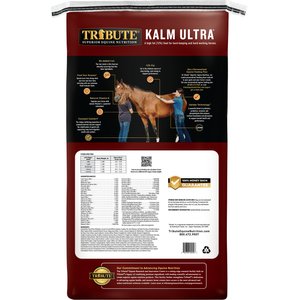 Tribute Equine Nutrition Kalm Ultra High Fat Horse Feed, 50-lb bag
