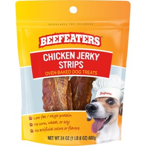 Beefeaters Chicken Strips Jerky Dog Treats, 24-oz bag