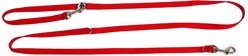 Blue-9 Pet Products Multi-Function Double Attachment Hands-Free Dog Leash, Red, Medium/Large: 6-ft long, 1-in wide