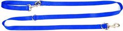 Blue-9 Pet Products Multi-Function Double Attachment Hands-Free Dog Leash, Blue, Medium/Large: 6-ft long, 1-in wide