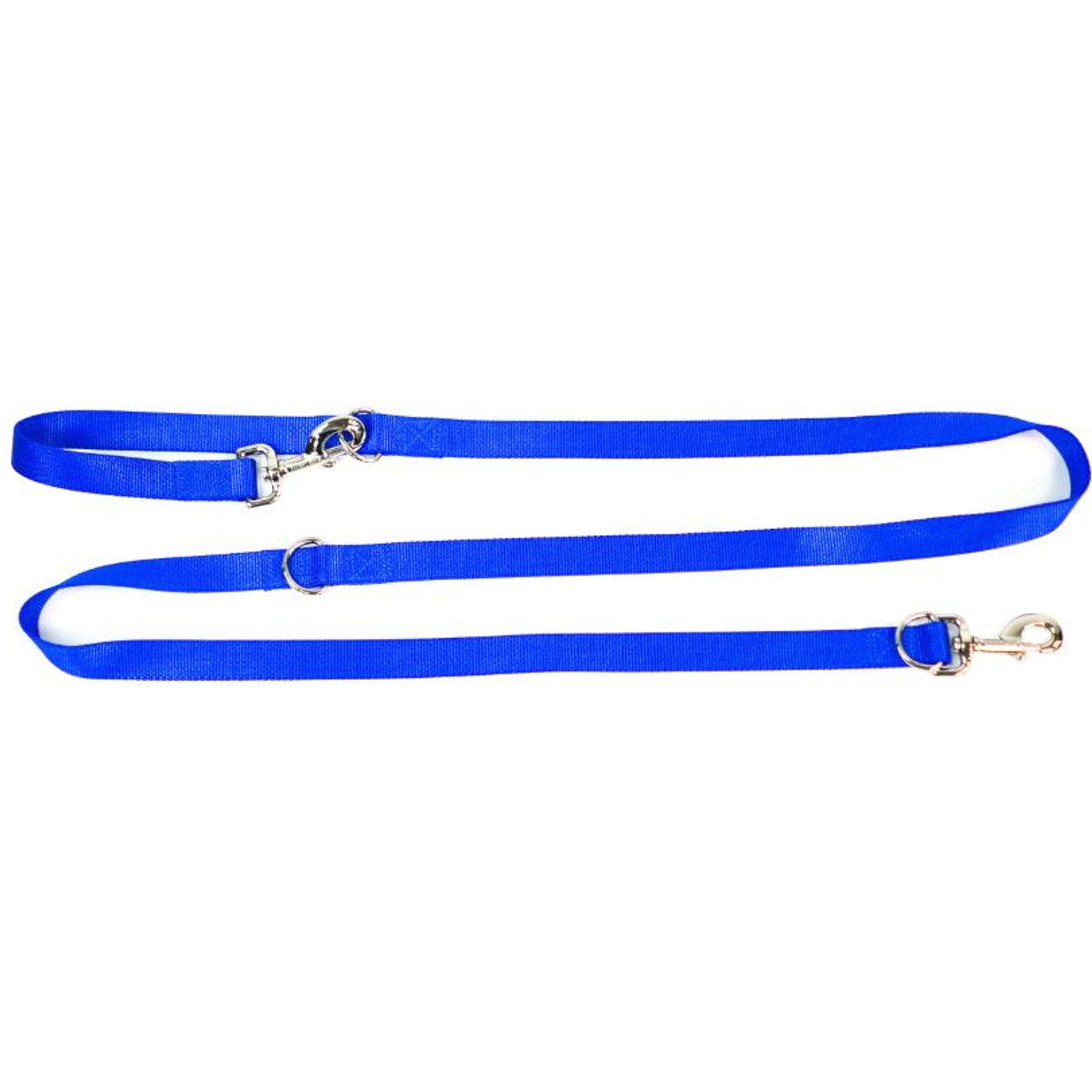 Blue-9 Pet Products Multi-Function Double Attachment Hands-Free Dog Leash, Blue, Small/Medium: 6-ft long, 5/8-in wide