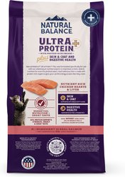 Natural Balance Ultra Protein Plus Skin & Coat & Digestive Health Salmon & Chicken Meal Recipe Dry Cat Food, 5-lb bag slide 2 of 9