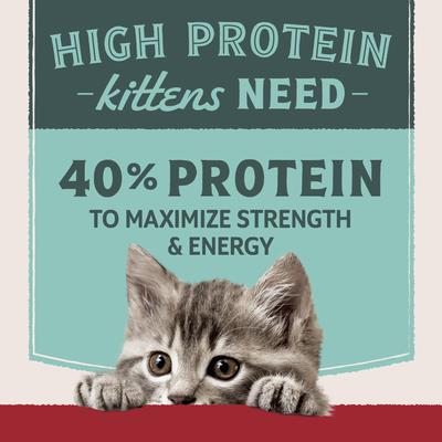 Show full view: Natural Balance Ultra Protein Chicken & Chicken Meal Recipe Kitten Dry Cat Food, 6-lb bag slide 5 of 12
