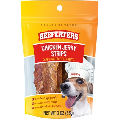 Beefeaters Beefeaters Chicken Strips Jerky Dog Treats, 3-oz bag