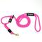 Show in main carousel: Mad Dog Products English Slip/Safety Strap Combo Dog Leash, Pink, 6-ft long, 3/8-in wide slide 1 of 7