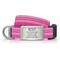 Show in main carousel: DOG iD Personalized Stainless Steel Dog ID Tag & Collar, Pink, Small: 10.25 to 15-in neck, 3/4-in wide slide 1 of 6