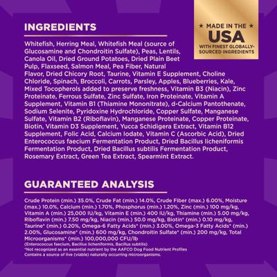 Show full view: Wellness CORE+ High Protein Grain-Free Ocean Whitefish, Herring & Salmon Meal Recipe Dry Dog Food, 10-lb bag slide 9 of 12