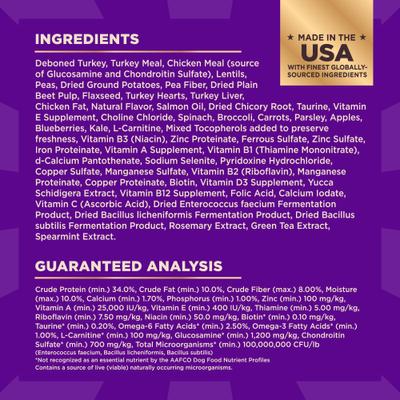 Show full view: Wellness CORE+ Grain-Free Healthy Weight Recipe with Freeze-Dried Turkey Dry Dog Food, 18-lb bag slide 8 of 11