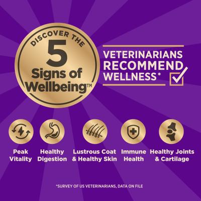 Show full view: Wellness CORE+ Grain-Free Original Recipe with Freeze-Dried Turkey Dry Dog Food, 20-lb bag slide 5 of 11