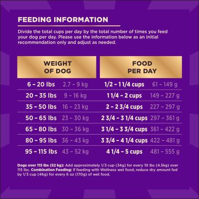 Show full view: Wellness CORE+ Beef & Barley Grained Natural Adult Dry Dog Food, 18-lb bag slide 9 of 11