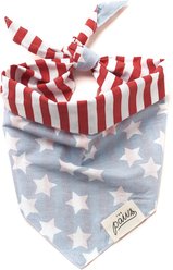 The Paws National Dog Bandana, Blue, Small