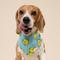 Show in main carousel: The Paws Fetch Dog Bandana, Green, Small slide 2 of 9