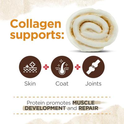 Show full view: Natural Farm 5 to 6-inch Cheek Roll Chicken Flavor Dog Chews, 4 count slide 4 of 7