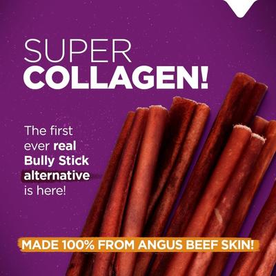 Show full view: Natural Farm 12-inch Super Collagen Sticks Dog Chew Treats, 5 count slide 3 of 7