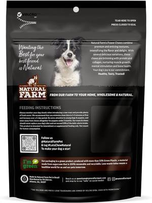 Show full view: Natural Farm 6-inch Power Bully Dog Treats, 8-oz bag slide 9 of 9