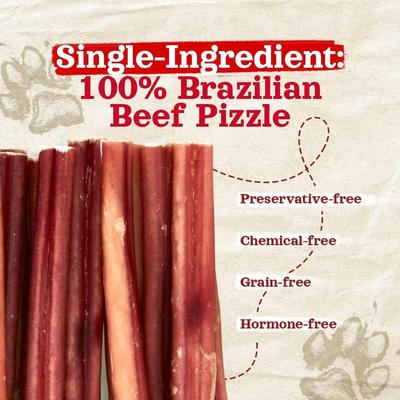 Show full view: Natural Farm 12-inch Select Bully Sticks Dog Treats, 1-lb bag slide 7 of 10