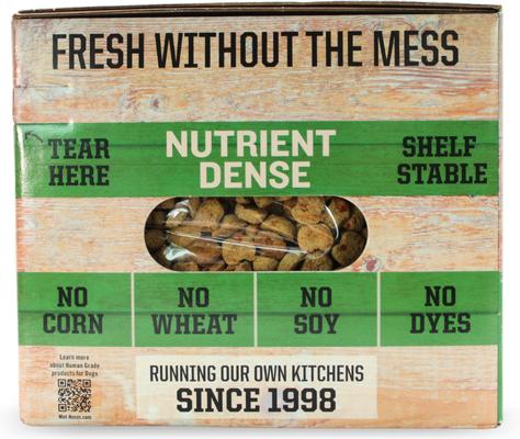 Show full view: Wet Noses Oven Baked Human Grade Turkey Recipe Dry Dog Food, 5-lb box slide 5 of 9