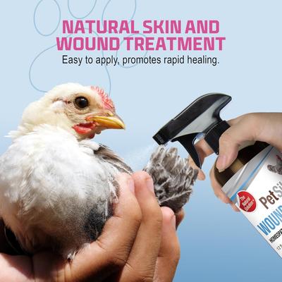 Show full view: PetSilver Chicken & Bird Wound Spray, 12-fl oz bottle slide 6 of 10
