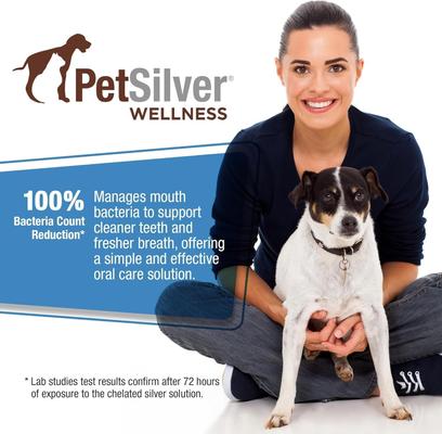 Show full view: PetSilver Teeth & Gum All Natural Water Additive, 12-fl oz bottle slide 7 of 11