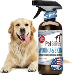 PetSilver Wound & Skin Spray for Dogs & Cats, 16-fl oz bottle