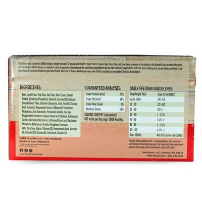 Show full view: Wet Noses Oven Baked Human Grade Beef Recipe Dry Dog Food, 5-lb box slide 4 of 9