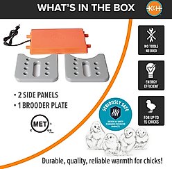 K&H Pet Products Thermo-Poultry Heated Chicken Brooder slide 2 of 9
