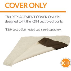 K&H Pet Products Lectro-Soft Replacement Cover Fleece, Large