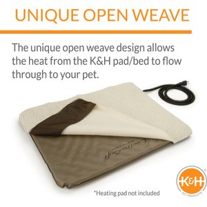 K&H Pet Products Lectro-Soft Replacement Cover Fleece, Large