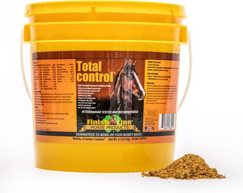 Show full view: Finish Line Total Control All-In-One Comprehensive Powder Horse Supplement, 4.7-lb tub slide 2 of 4