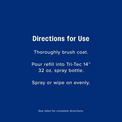 Show full view: Farnam Tri-Tec 14 Fly Repellent for Horses, 1-gal bottle slide 8 of 12