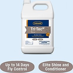 Farnam Tri-Tec 14 Fly Repellent for Horses, 1-gal bottle slide 2 of 8