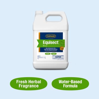 Show full view: Farnam Equisect Botanical Fly Repellent Cat Dog & Horse Spray, 128-fl oz bottle slide 7 of 10
