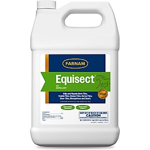 Farnam Equisect Botanical Fly Repellent Cat Dog & Horse Spray, 128-fl oz bottle