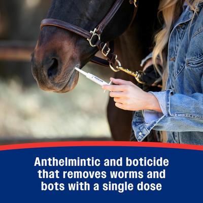 Show full view: Farnam Ivercare Ivermectin 1.87% Paste Horse Dewormer, Apple Flavor, 0.21-oz syringe, 1 count slide 5 of 11