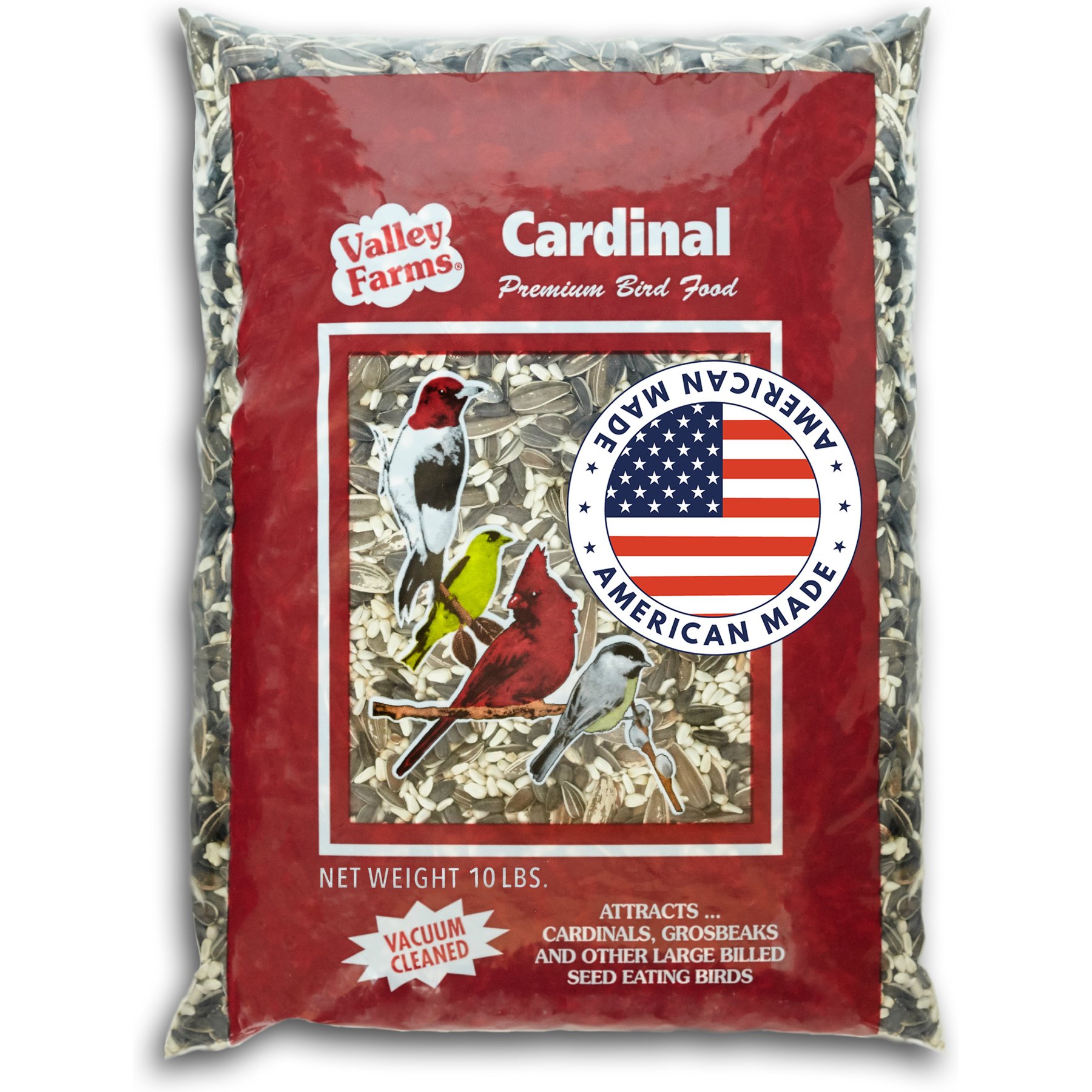 Valley Farms Cardinal Bird Food, 10-lb bag