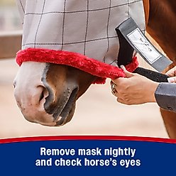 Farnam SuperMask II Horse Fly Mask Classic Collection, Color Varies, Horse slide 2 of 9