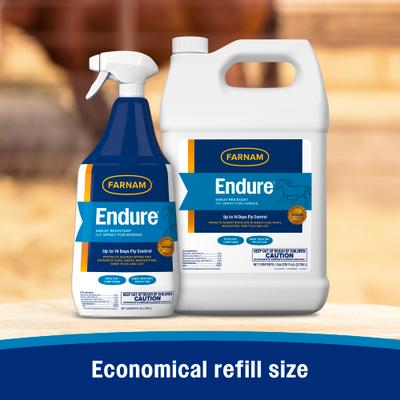 Show full view: Farnam Endure Sweat Resistant Horse Fly Spray, 1-gal bottle slide 3 of 11